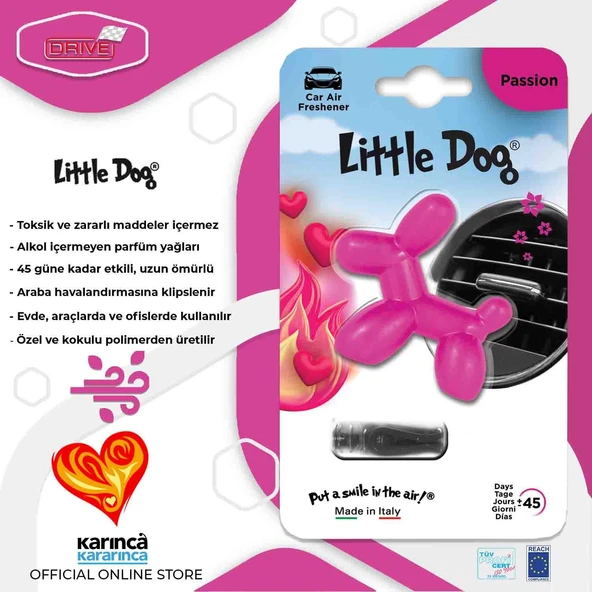 Little Dog Araba Kokusu Passion (Tutkulu Aşk) - 3