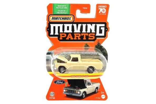 Matchbox 1:64 Arabalar FWD28 HLG02 1963 FORD F-100 - 3