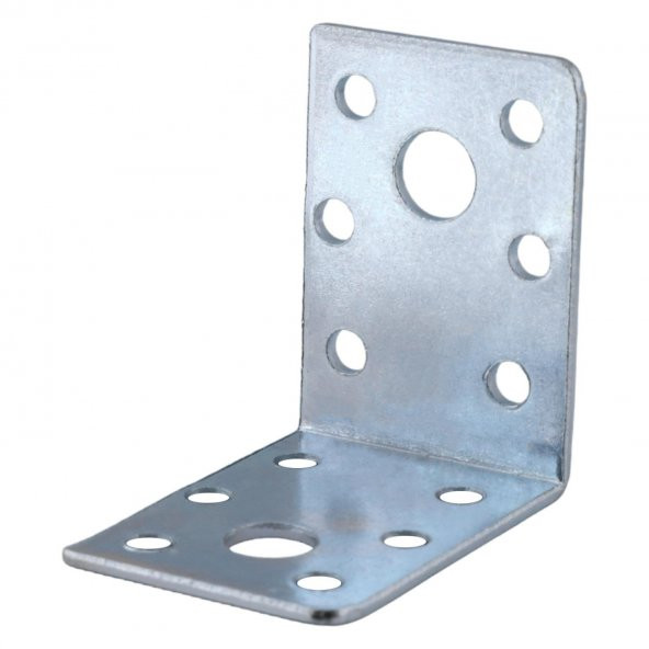 Mobilya Dolap Köşe Bağlantı Sabitleme L Demir Köşebent Gönye 50x50x35 mm (5 ADET) - 4