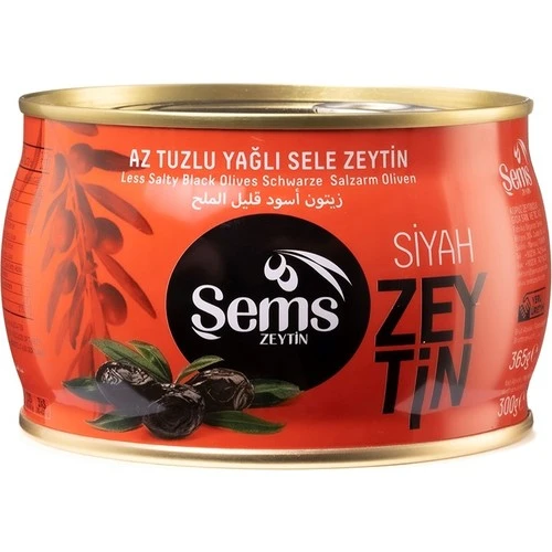 Şems Zeytin 300 gr 291-320 Kalibre