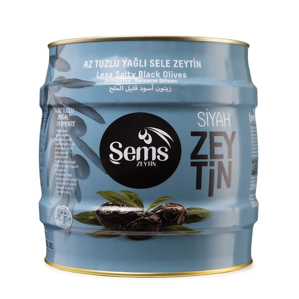 Şems  Lüks İri Özel Siyah Zeytin 2 Kg  261-290 Kalibre ürün görseli