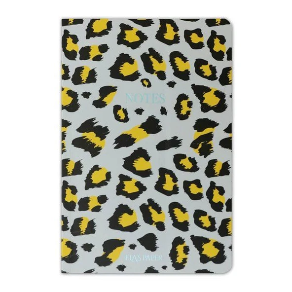 Leopar Gri Defter ürün görseli