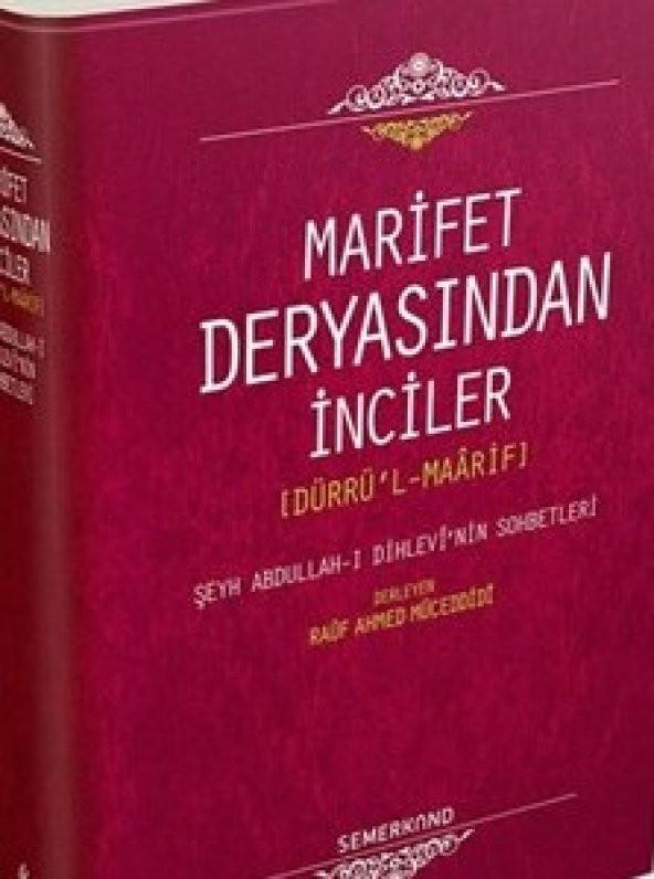 Marifet Deryasından İnciler (Dürrül-Maarif)