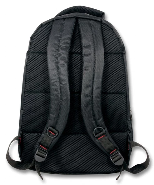 Cennec Üç Bölmeli Laptop Tablet Günlük ve Okul Sırt Çantası - Siyah - Resim 5