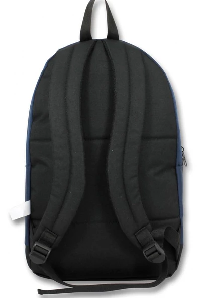 Cennec Üç Bölmeli Okul Günlük ve Seyahat Sırt Çantası - Lacivert - Resim 3