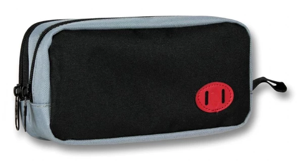 Ümit Çanta Dört Bölmeli Siyah Beyaz Gri İlkokul Çantası ve Kalem Çantası Seti - Erkek Çocuk - Resim 3