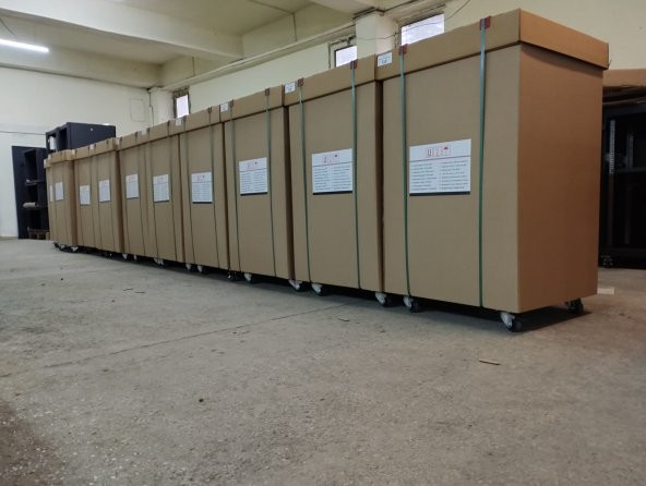 LIVA Serisi 19" inç Dikili tip kabinet 20U 600 x 800 - 5