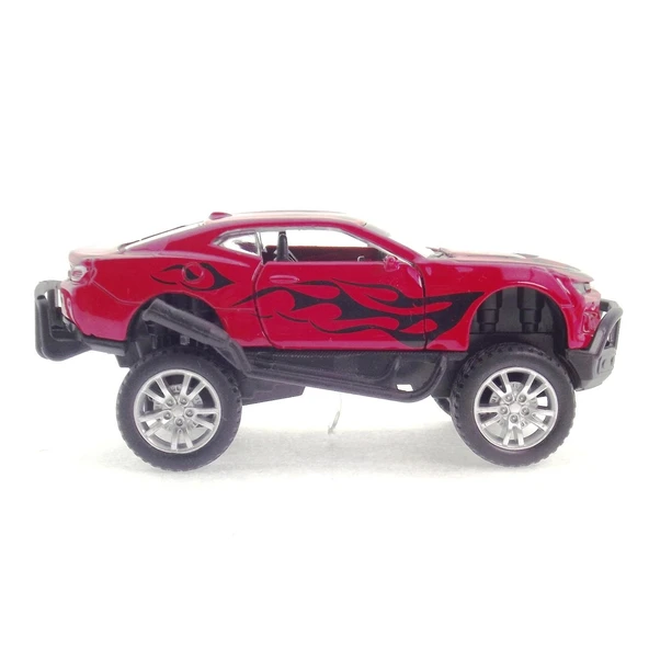 Die Cast Çek Bırak Kırmızı Arazi Aracı - 2