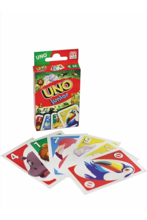 Uno Junior - Kart Oyunu 2-10 Kişi Grup Oyunu