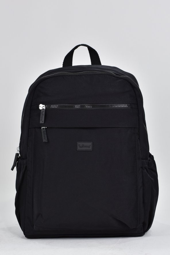 Elatae Unisex Çok Gözlü Günlük Seyahat Okul Sırt Çantası Siyah 17306 ürün görseli