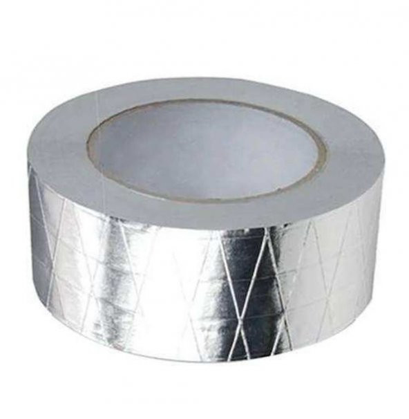 Takviyeli Alüminyum Folyo Bant İzolasyon Bandı Su Geçirmez Bant 48mm*25mt - 2