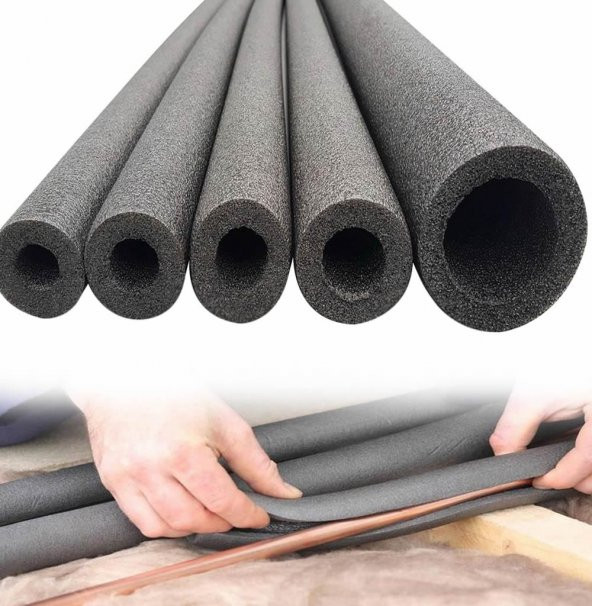 İZOCAM OPTİFLEX Izolasyon Borusu 35 mm İç Çap 13 mm Kenar Çap Kauçuk Boru Yalıtım Kılıfı (2 Metre) - 2