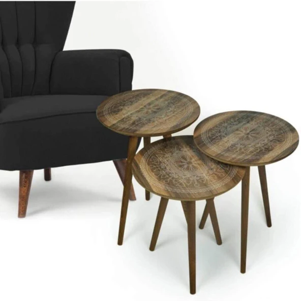 Mobilya Zigon Sehpa Ayak Aparatı Masa Üçlü Plastik Bağlantı Açılı Dereceli Ayak Tabanı 3 ADET - 7