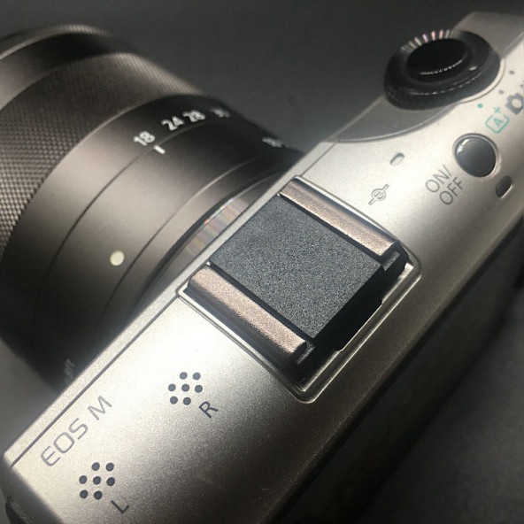 Ayex, Canon EOS M, M2, M3, M5, M6, M10 İçin Flaş Kızağı (Hot Shoe) Kapağı - 5