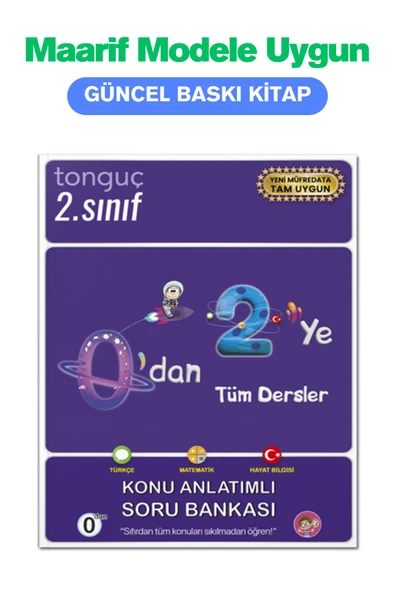0dan 2ye Konu Anlatımlı Soru Bankası Seti - Tonguç Yayınları