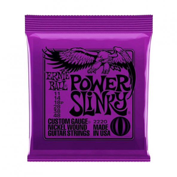 Ernie Ball P02220 11-48 Elektro Gitar Teli