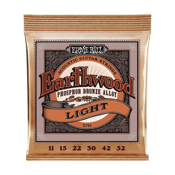 Ernie Ball P02148 Super Slinky Bronze 11-52 Akustik Gitar Teli