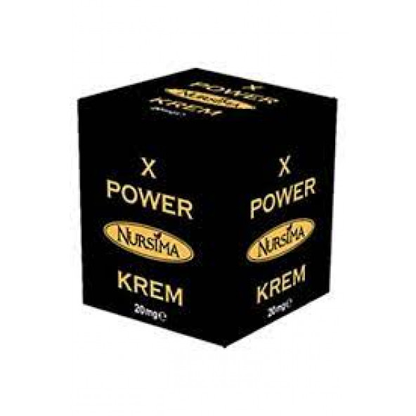 Nursima X Power Krem 20mg