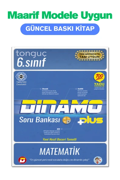 6. Sınıf Dinamo Matematik Soru Bankası - Tonguç Yayınları - 1