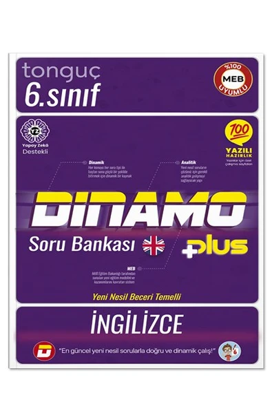 6. Sınıf Dinamo İngilizce Soru Bankası - Tonguç Yayınları - 2
