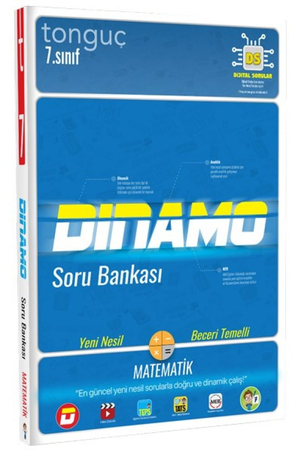 7. Sınıf Dinamo Matematik Soru Bankası - Tonguç Yayınları