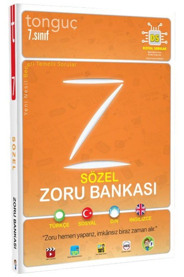 7. Sınıf Sözel Zoru Bankası- Tonguç Yayınları