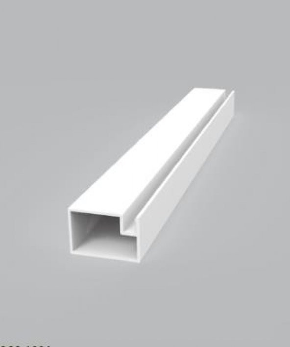 17*25 SİNEKLİK PROFİLİ BEYAZ YVZ-7024-075 / 6 MT - 2