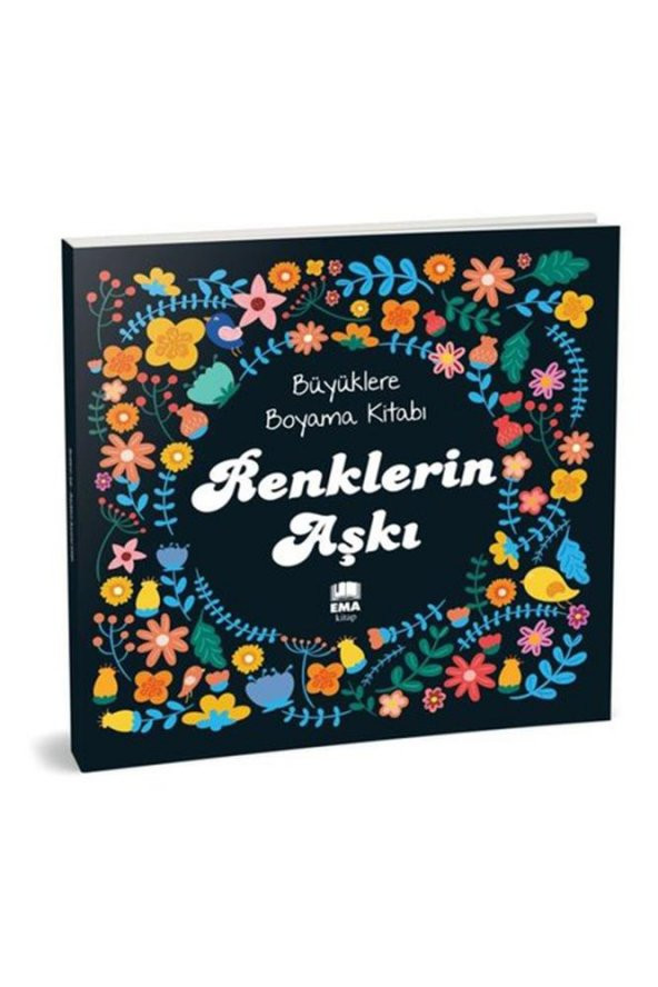 Renklerin Aşkı Büyüklere Boyama Kitabı 1 Adet Ema Boyama Kitabı Büyükler İçin Mandala Yaratıcı Boyama - 2