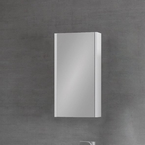 Denko Natalia 40 cm MDF Kül Gri Banyo Dolabı Takımı ve Boy Dolabı - 4