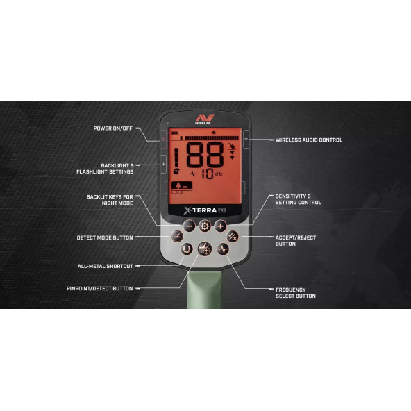 Minelab Dedektör X Terra Pro Dedektör - 2