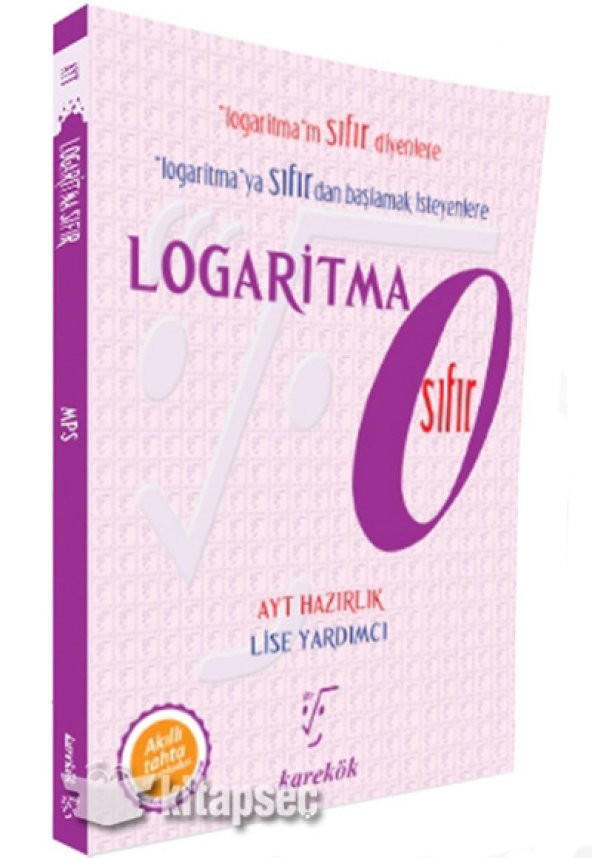 Karekök Yayınları AYT 0 Logaritma Fasikül