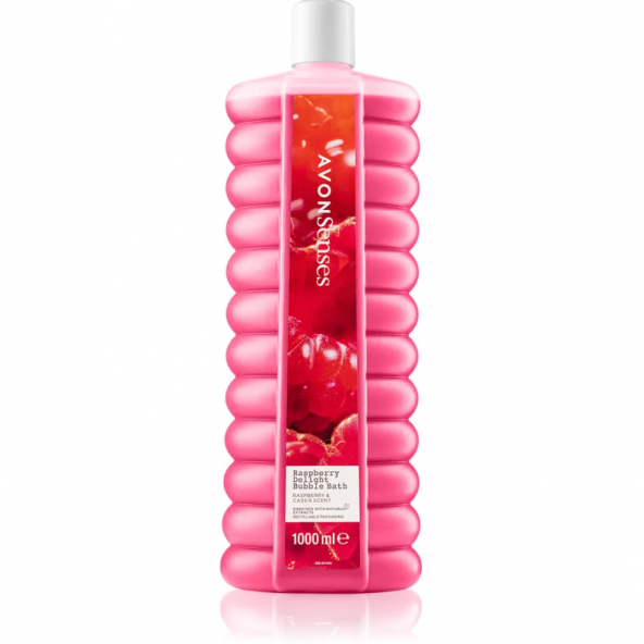 Avon Senses Raspberry Delight pena do 1000 ml Banyo köpüğü