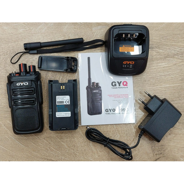 GYQ Q990 Pmr El Telsizi 15 Km IP67 Su Geçirmez (Tekli Paket) - 4