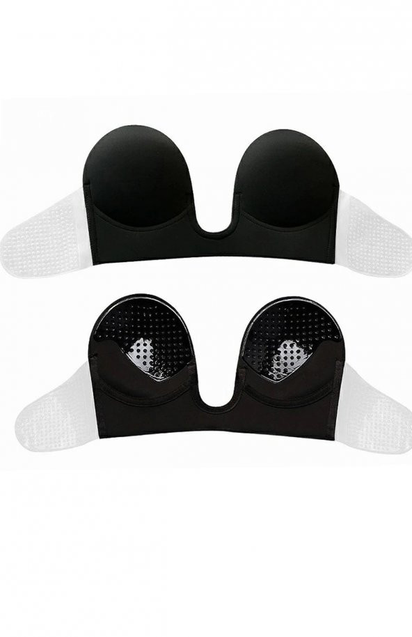 Dode Flora F.K. Lingerie Kadın Push Up Görünmez Kendinden Yapışkanlı Hayalet Büstiyer Sütyen 1309 - 5