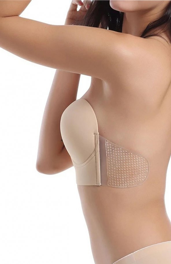 Dode Flora F.K. Lingerie Kadın Push Up Görünmez Kendinden Yapışkanlı Hayalet Büstiyer Sütyen 1309 - 7