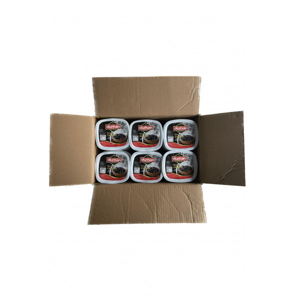 Duman Gurme Gemlik Yağlı Sele Siyah Zeytin 30 Adet 200 GR