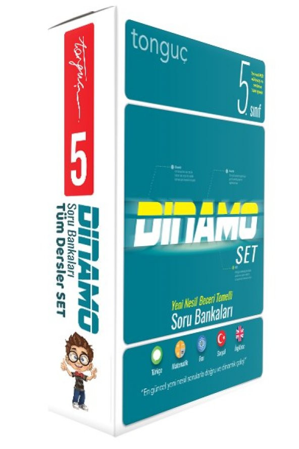 5. Sınıf Dinamo TÜM DERSLER Soru Bankası Seti - Tonguç Yayınları