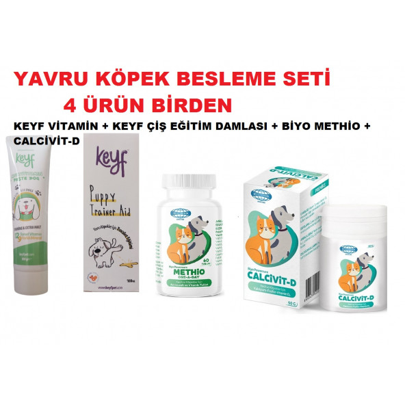 YAVRU KÖPEK BAKIM  SETİ 2