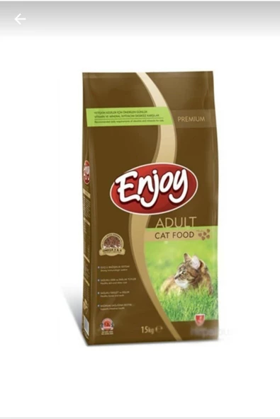 Enjoy Tavuklu Yetişkin Kedi Maması 15 Kg