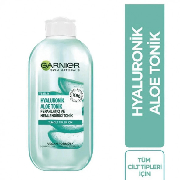 Garnier Hyaluronik Aloe Ferahlatıcı Ve Nemlendirici Tonik 200 ml