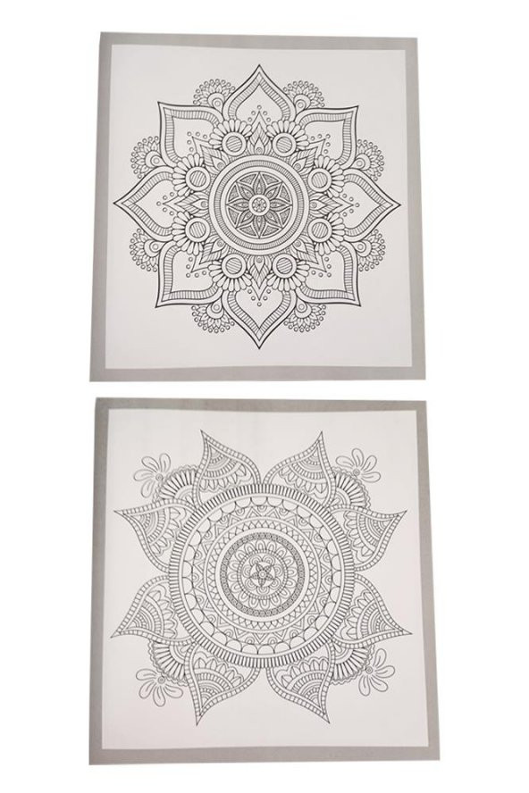 Gizemli Renkleri Keşfet Büyüklere Boyama Kitabı Fatih 24 Renk Kuru Boya 1 Adet Ema Boyama Kitabı Büyükler İçin Mandala Yaratıcı Boyama - 3