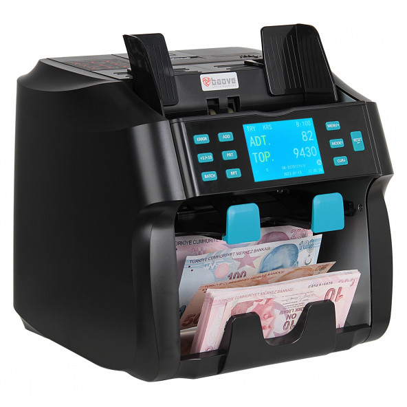 Baove GB9000 Pro Mix Çift Katlı Karışık Para Sayma Makinesi ve Sahte Yakalama - Printer - Müşteri Ekranı - 2