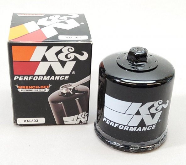 K&N KN-303 1997-2007 Honda CBR 1100 XX Uyumlu Yağ Filtresi - 4