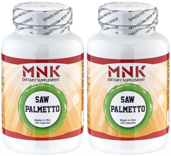 Mnk Saw Palmetto 550 Mg Cüce Palmiye 2x120 Kapsül