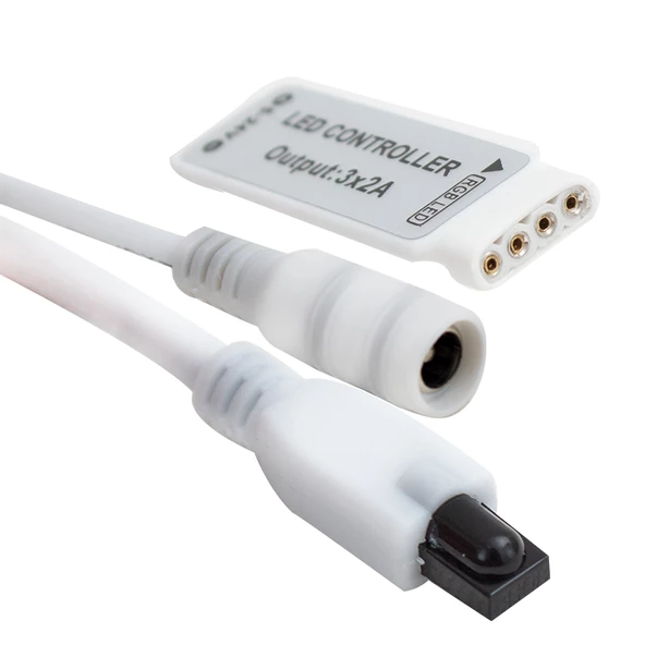 POWERMASTER PM-4615 MİNİ 24 TUŞLU 5 VOLT - 12 VOLT - 24 VOLT - 3.2 AMPER KUMANDALI RGB LED KONTROL CİHAZI - 3