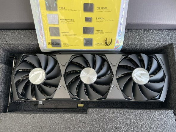 ZOTAC Geforce RTX 3080 Ti Trinity OC 12GB GDDR6X 384 Bit Ekran Kartı ZT-A30810J-10P - Resim 3