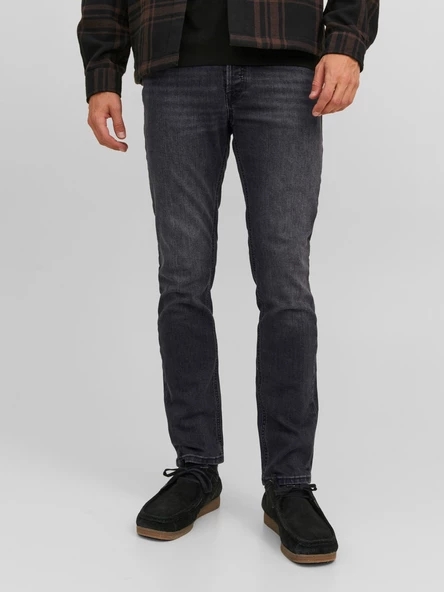 JACK JONES Tim Orijinal Model Taşlanmış Erkek Kot Pantolon 12242508