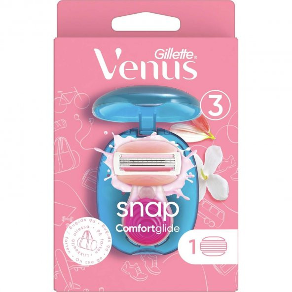 Gillette Venus Snap Comfort Kadın Tıraş Makinesi Set - 2