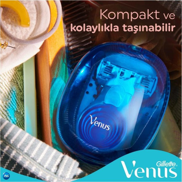 Gillette Venus Snap Comfort Kadın Tıraş Makinesi Set - 5