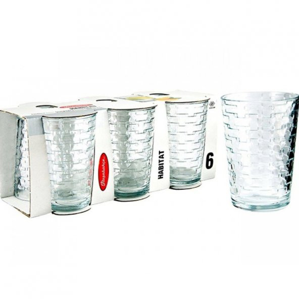 Paşabahçe Habitat 6 Adet Meşrubat Bardak 52499 ürün görseli 1